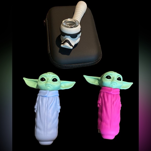 4 PCs collectibles baby yoda Storm trooper set - Picture 3 of 4